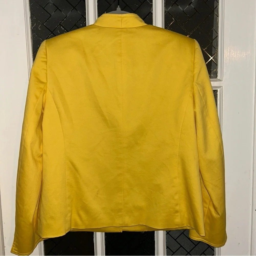 🍀 3 for $25 Kasper Retro Yellow Blazer Vintage